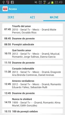 Program TV Romania android App screenshot 4