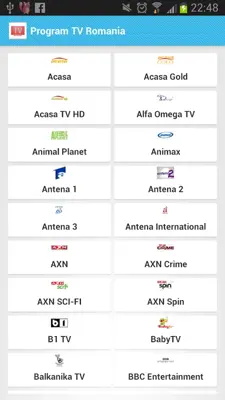 Program TV Romania android App screenshot 5